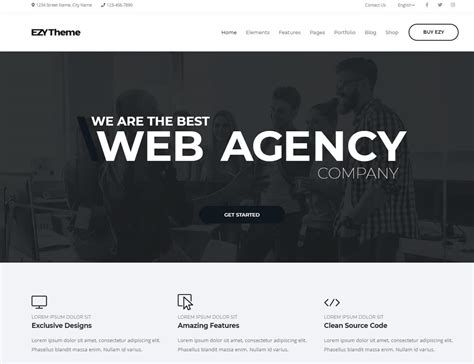 Simple homepage